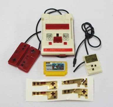 Family Computer (Circle Button), Super Mario Brothers, Yujin, Trading, 1/6, 4904790936234